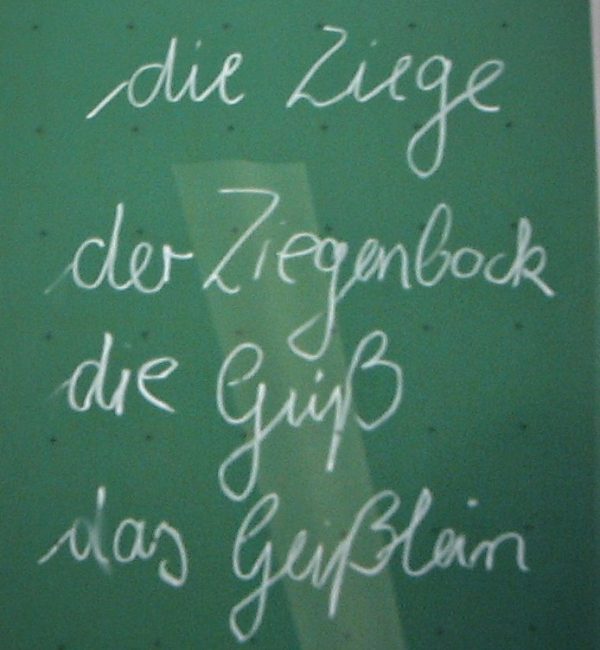 HandSchriftTIPPS - 3.13 Ziege HandSchriftTIPPS - 3.13 Ziege